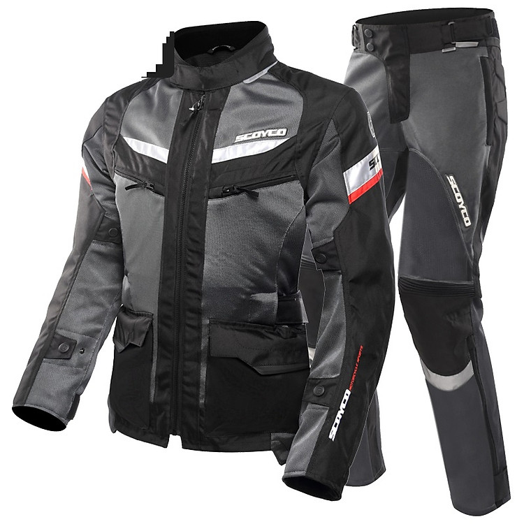 Bộ quần áo giáp motor touring Scoyco JK60 và P047