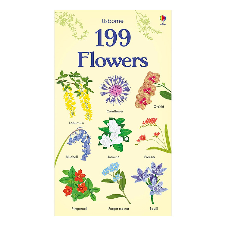 Sách 199 Flowers - 199 Pictures (Hardback)