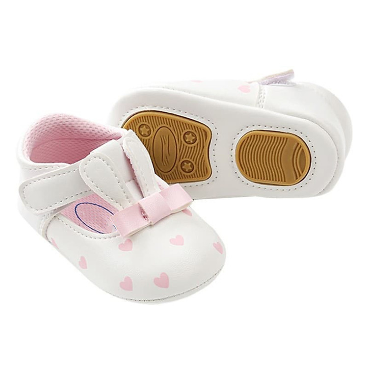 Giày tập đi tai thỏ bé gái 0-18 tháng