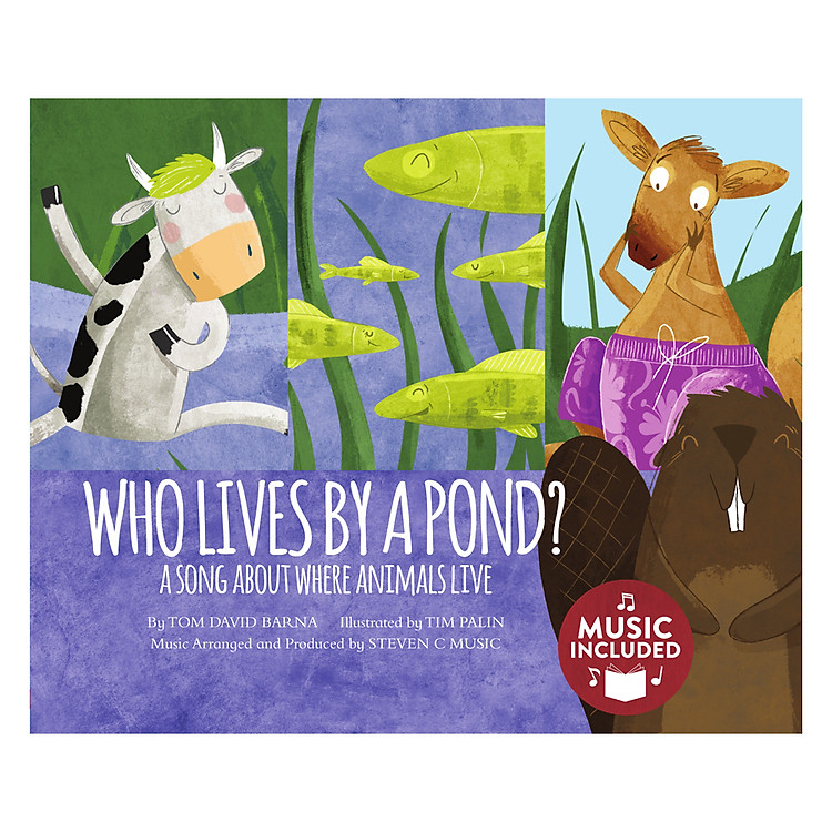 Sách Who Lives By A Pond?