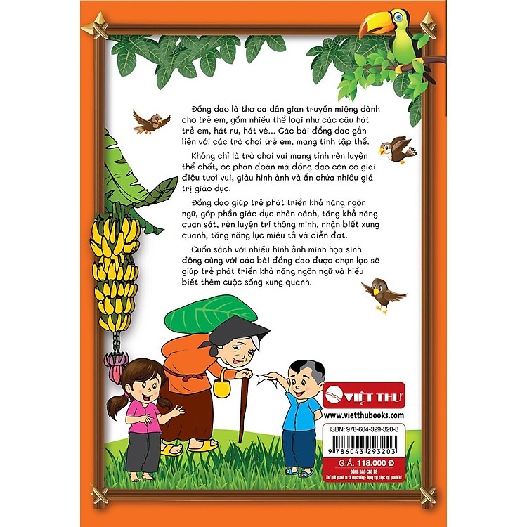 Đồng dao cho Bé - Thế giới quanh ta và cuộc sống động vật, thực vật quanh bé (Cho bé tập nói) - Ảnh 7