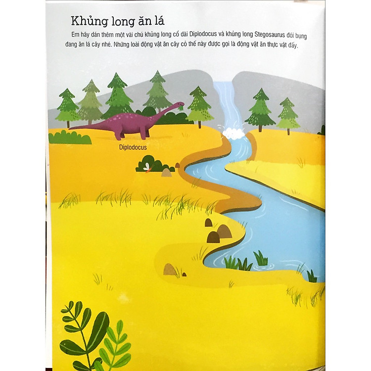 First Sticker Book - Sách Dán Hình Đầu Đời Cho Bé - Khủng Long - Ảnh 3