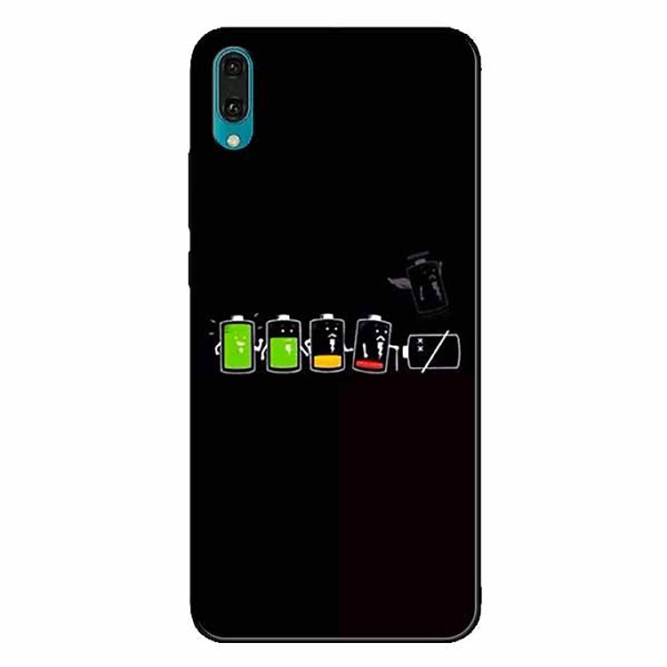 Ốp lưng in cho Huawei Y7 Pro 2019 Cạn Pin