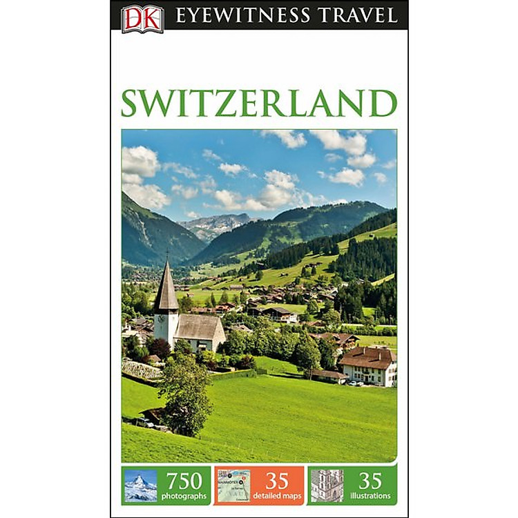 Sách DK Eyewitness Travel Guide Switzerland