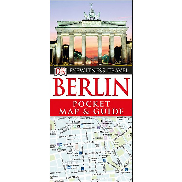 Sách Berlin Pocket Map and Guide