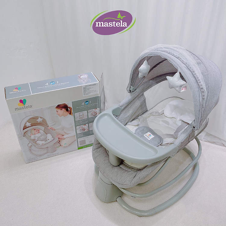 Nôi ru ngủ và ghế ăn dặm Mastela Chính hãng Tiết kiệm