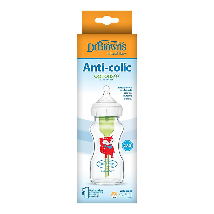 Bình sữa Dr.Brown's Options Plus 270ml Chính hãng Giá tốt - Hình ảnh 4