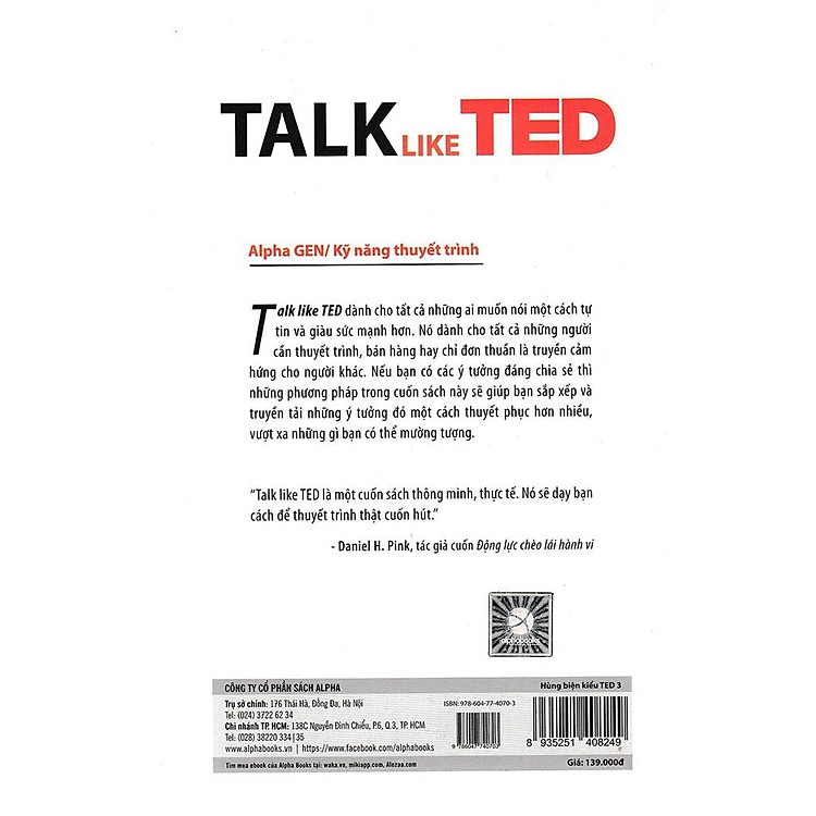 Hùng Biện Kiểu Ted 3 - 9 Bí Quyết Diễn Thuyết Trước Công Chúng - Ảnh 2