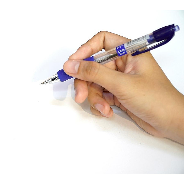 Bút Bi Crown AB - 2000R (0.7mm, Mực xanh) - Ảnh 5