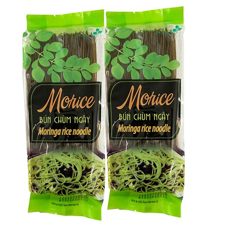 LÔ 2 BÚN CHÙM NGÂY (250g x 2 gói) MORINGA RICE NOODLE