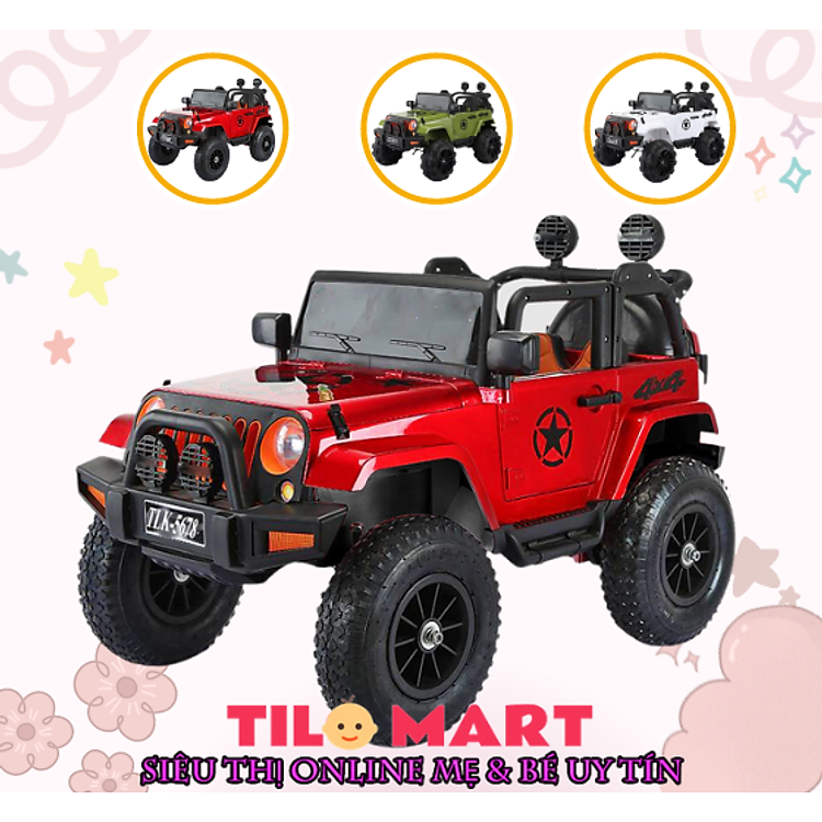 Xe ô tô điện trẻ em TILO KIDS Chính hãng Giá rẻ