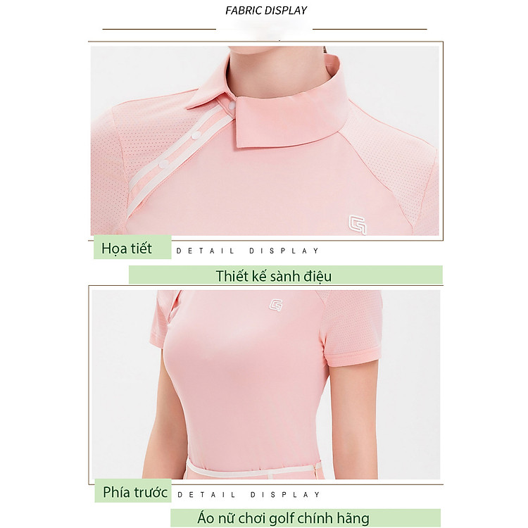 Set áo váy golf nữ chính hãng DK