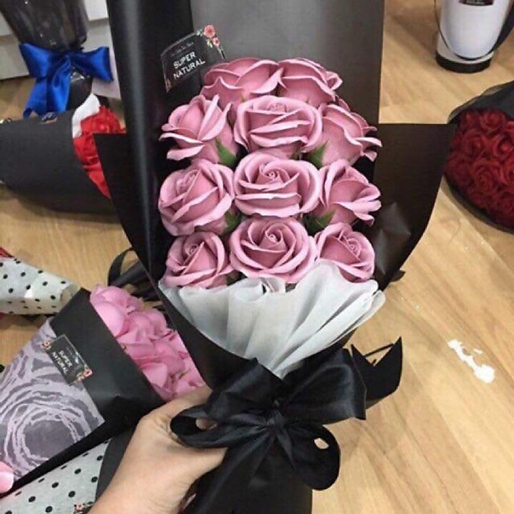 Hoa sáp Hàn Quốc bó 11 bông