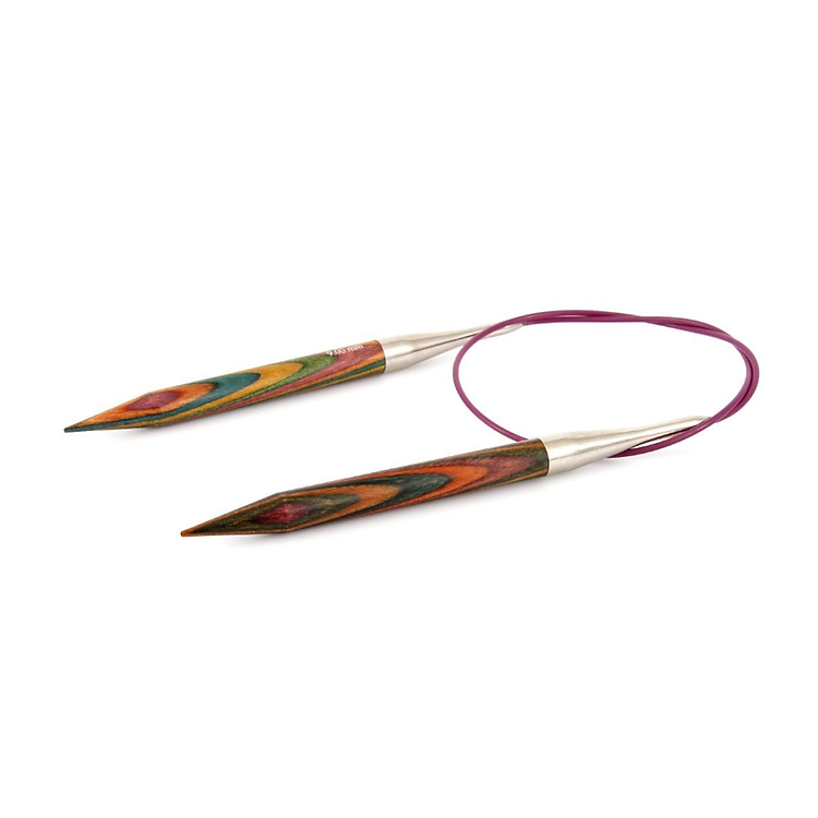 Kim đan len vòng gỗ Symfonie dài 60cm, nhập khẩu từ Knitpro