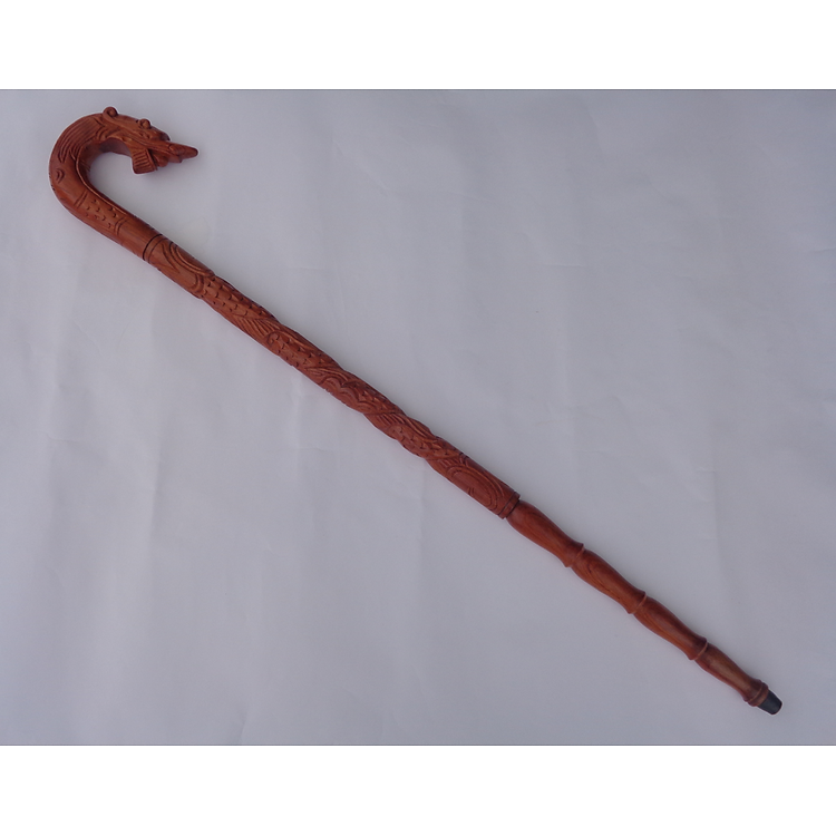 Gậy Batoong gỗ Hương trạm rồng Chính hãng Giá rẻ - Hình ảnh 3