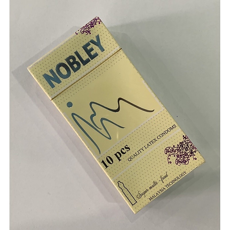 Bao Cao Su NOBLEY Nhập Khẩu Malaysia ( hộp 10 cái) - Tác Dụng SIÊU MỎNG