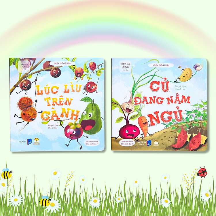 Sách đọc to - Bộ muôn điều kì diệu phần 1,2,3 - Sách thơ cho bé tập đọc, tập nói