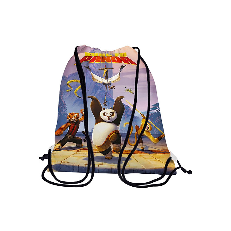 Túi Rút In Hình Kungfu Panda BDFF039