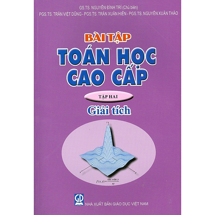 Bài Tập Toán Học Cao Cấp – Tập 2