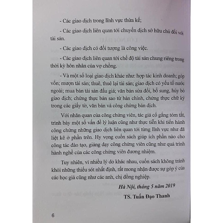 Sổ tay công chứng viên (quyển thứ 6, tập 2) những vấn đề cần lưu ý khi công chứng một số loại giao dịch khác - Ảnh 3