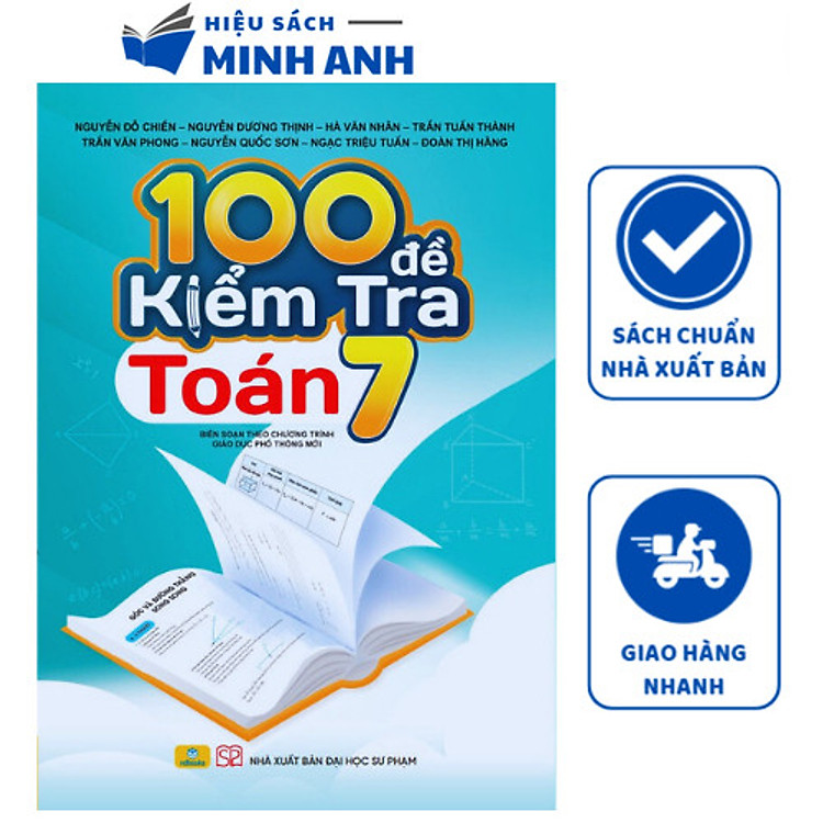 100 đề kiểm tra Toán 7
