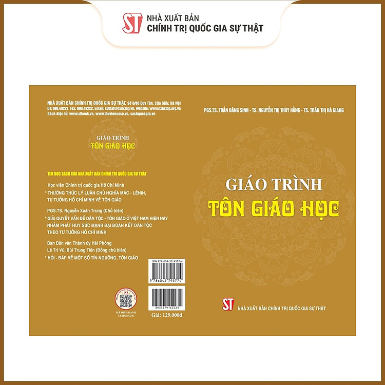 Giáo trình tôn giáo (bản in 2024)