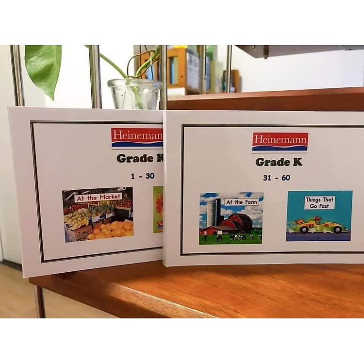 Heinemann (Grade K & Grade 1) tặng kèm MP3 và video
