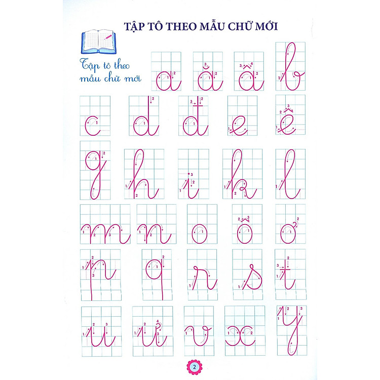 Chuẩn Bị Cho Bé Vào Lớp 1 - Luyện Viết Chữ Đẹp (Tập 2) (Tái Bản 2020) - Ảnh 4