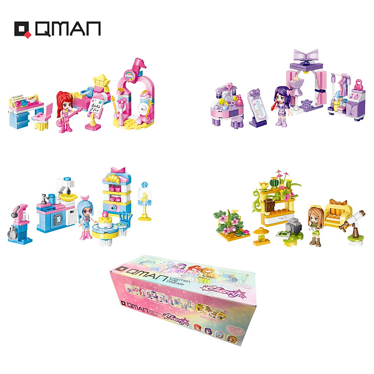 Đồ Chơi Xếp Hình Qman 31019 Chính hãng Giá tốt - Hình ảnh 2