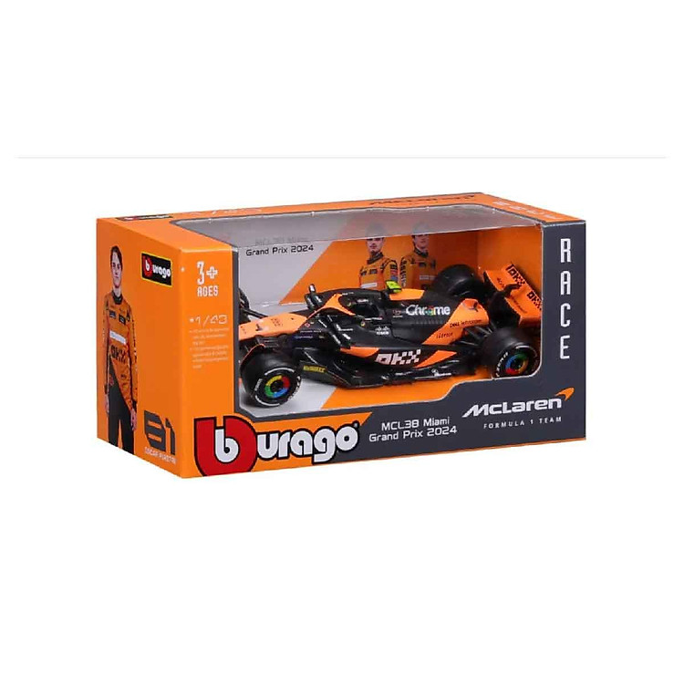 Mua Đồ Chơi Xe Đua F1 McLaren 1:43 Chính hãng Ưu đãi