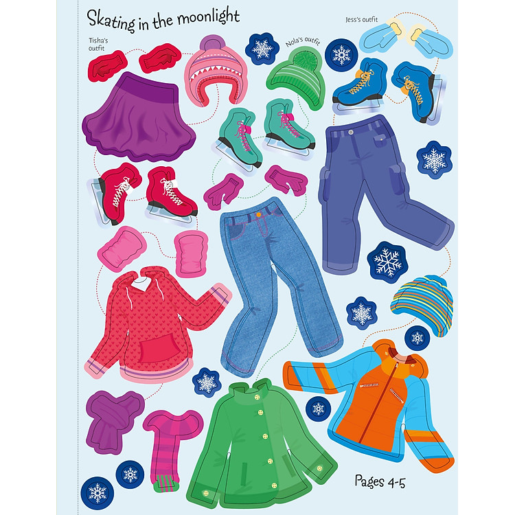 Sticker Dolly Dressing Winter Wonderland - Ảnh 7