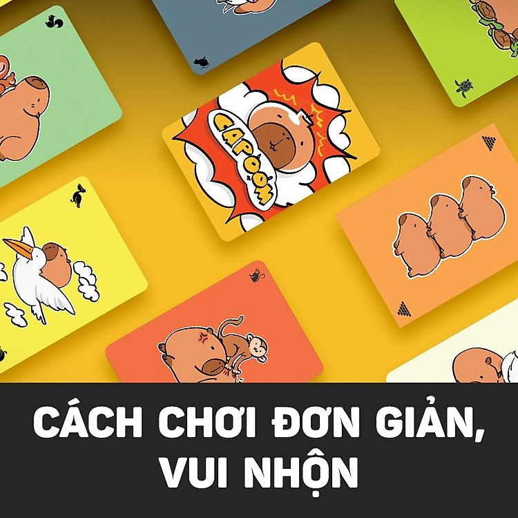 Boardgame Thẻ Bài A Cabybara tại Fahasa Chính hãng Ưu đãi - Hình ảnh 5