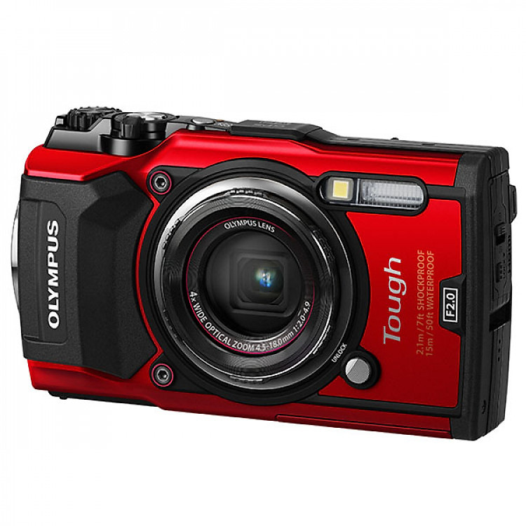 Máy Ảnh Olympus Tough TG-5 (Đỏ) - Hàng Chính Hãng