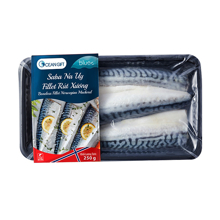 Cá Saba Nauy Fillet Blue 250g