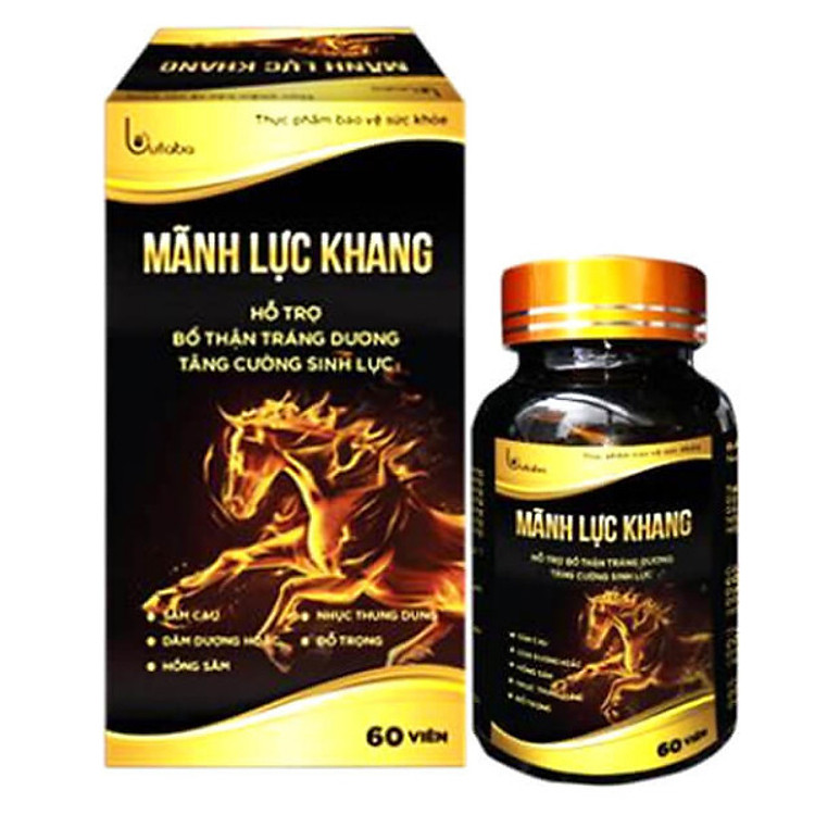 Mãnh Lực Khang Viên Uống Tăng Cường Sinh Lý Nam Giới (hộp 60 viên)