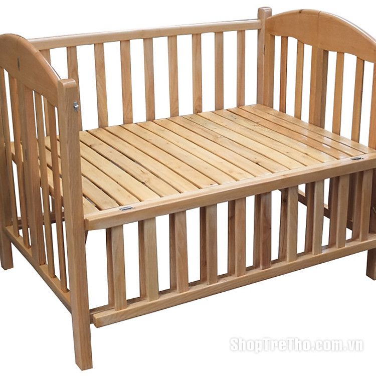 Cũi gỗ sồi C61 (80*120 cm)