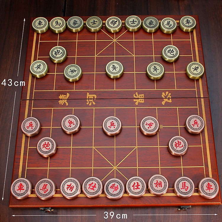 Bộ cờ tướng kim loại cao cấp Chính hãng Giá rẻ - Hình ảnh 2