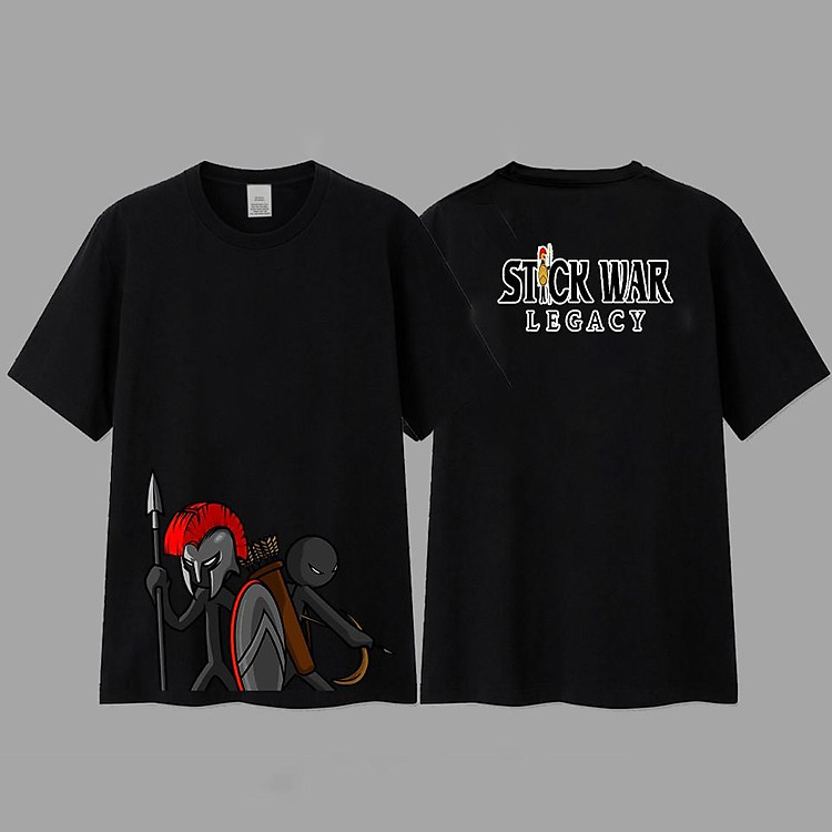 BAN CHẠY Áo phông Stick War Legacy - game Đại chiến người que
