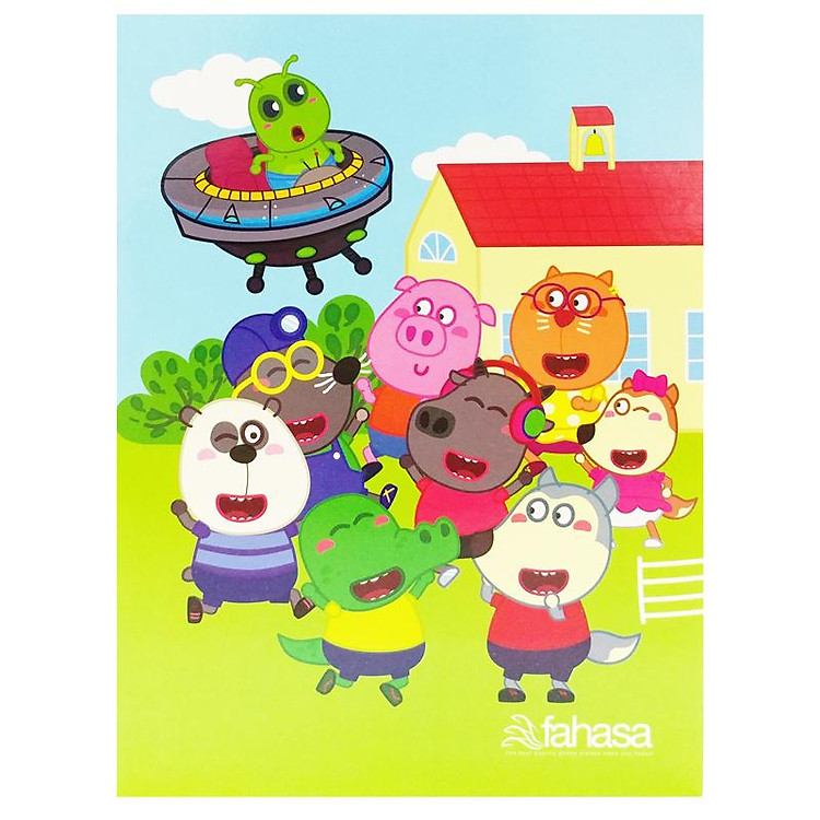 Tập Học Sinh Wolfoo 4 Ô Ly 96 Trang 70gsm - Ảnh 7