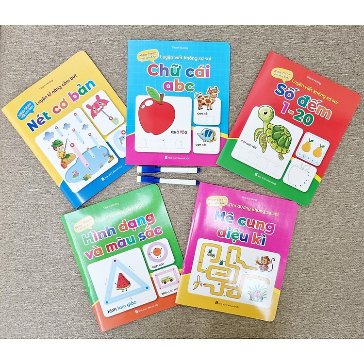 Bộ vở viết xóa được 5 quyển - Ảnh 7