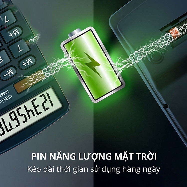 Máy tính để bàn 12 số Deli (1 chiếc) - Ảnh 4