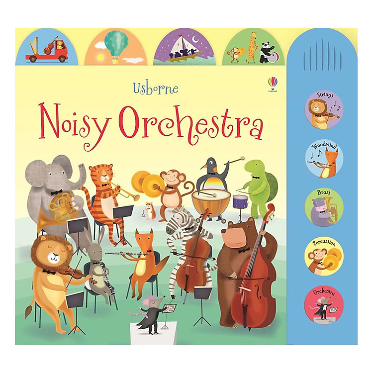Sách Usborne Noisy Orchestra