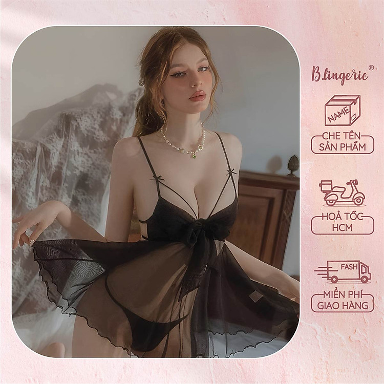 Váy Ngủ Ngọt Ngào Nữ Tính - B.Lingerie
