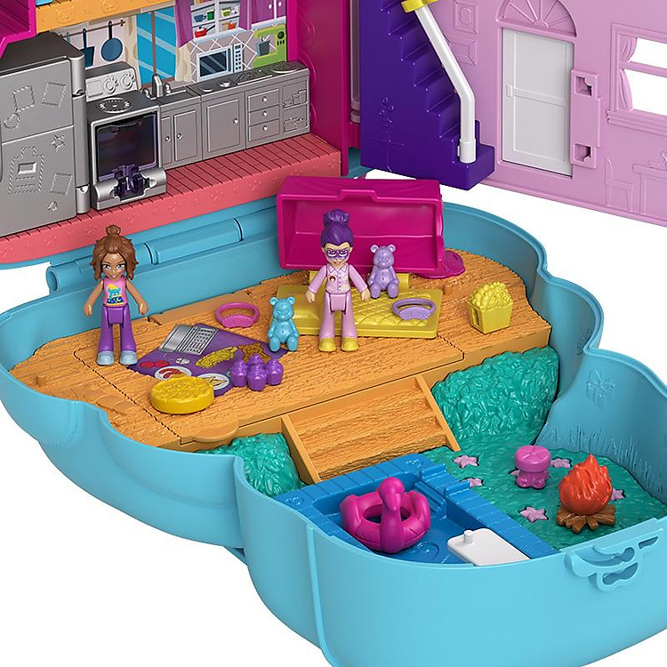 Đồ Chơi POLLY POCKET Túi Gấu Teddy Chính hãng Tiết kiệm - Hình ảnh 5