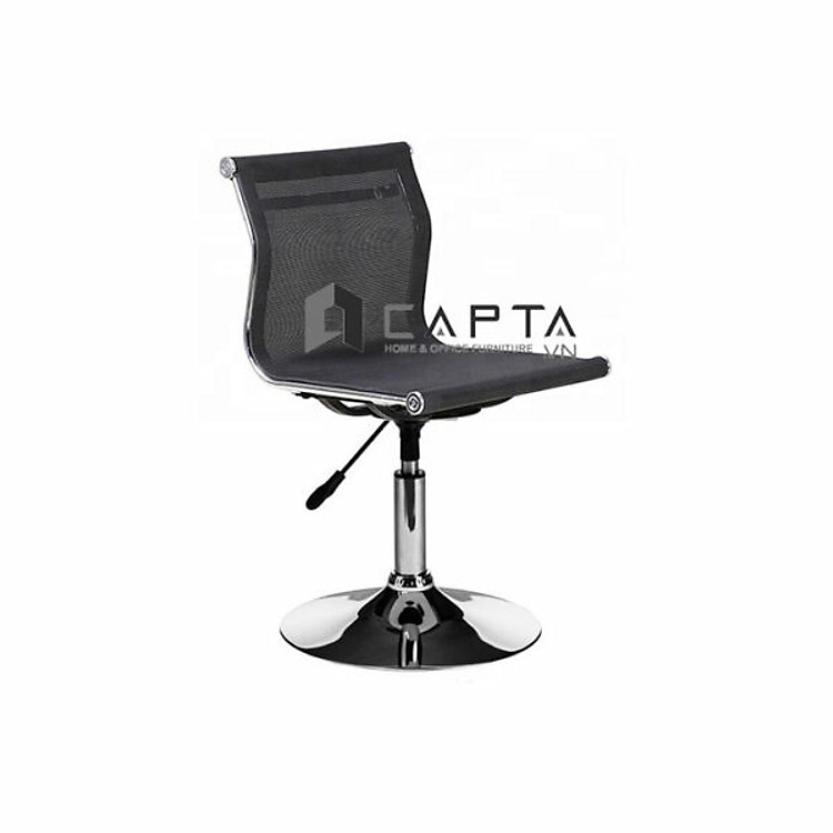 Ghế quầy bar, ghế quầy giao dich lưng lưới pen thấp chân mâm nhập khẩu CB2250-1M Nội thất Capta