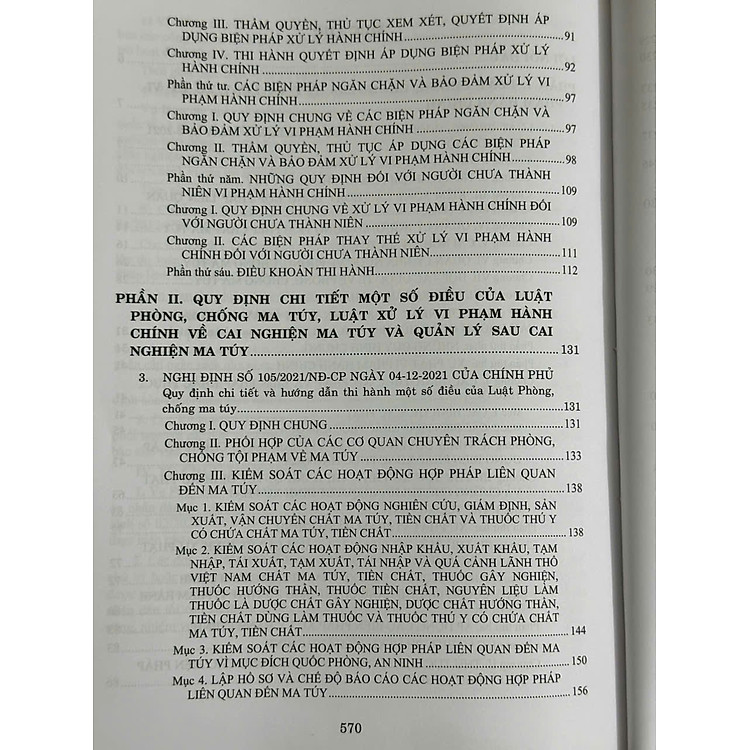 Quy Định Chi Tiết Thi Hành Luật Phòng Chống Ma Tuý – Luật Xử Lý Vi Phạm Hành Chính về Cai Nghiện Ma Tuý - Ảnh 5