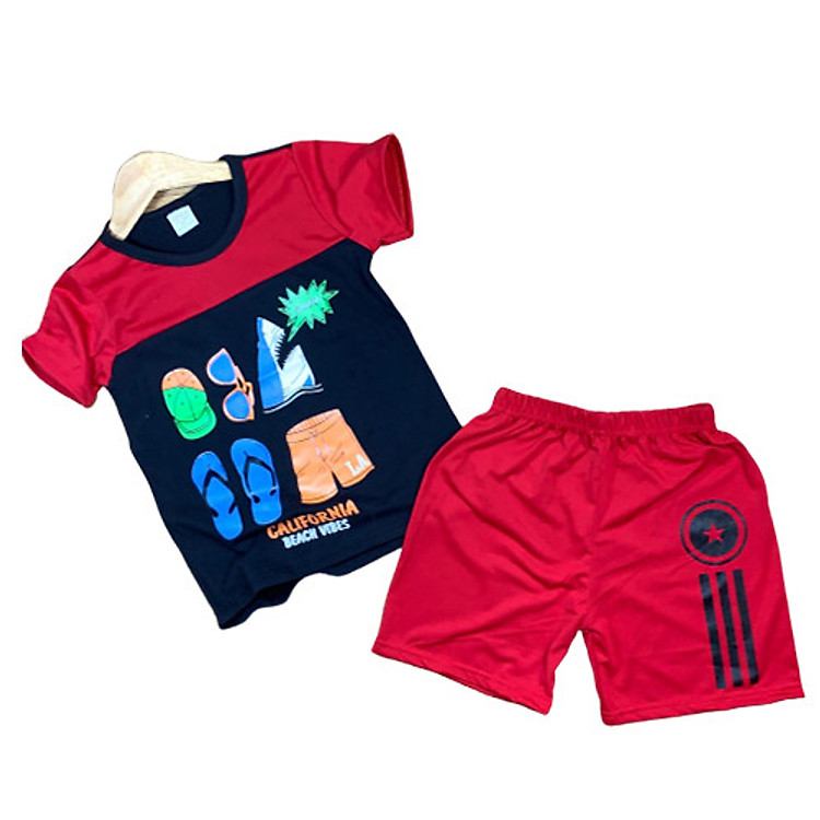 BỘ THUN COTTON 4C SIZE ĐẠI ĐỦ HÌNH CHO BÉ TRAI SIZE 8-14 từ 20-40 kg - ĐỒ BỘ BÉ TRAI SIZE ĐẠI