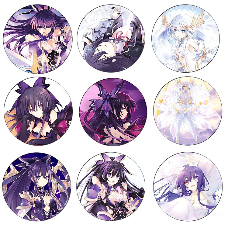 Huy Hiệu Tohka Yatogami (5 cái) - Ảnh 3