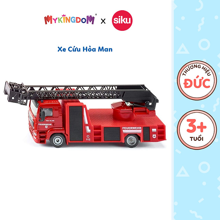 Đồ Chơi Mô Hình Xe Cứu Hỏa Siku Chính hãng Tiết kiệm