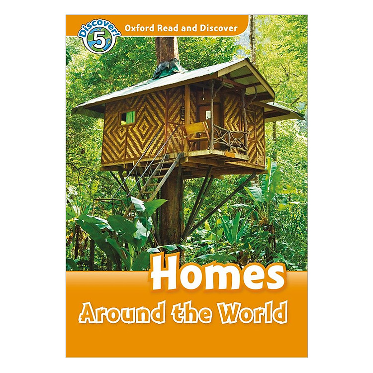 Sách Oxford Read and Discover 5: Homes Around the World Audio CD Pack
